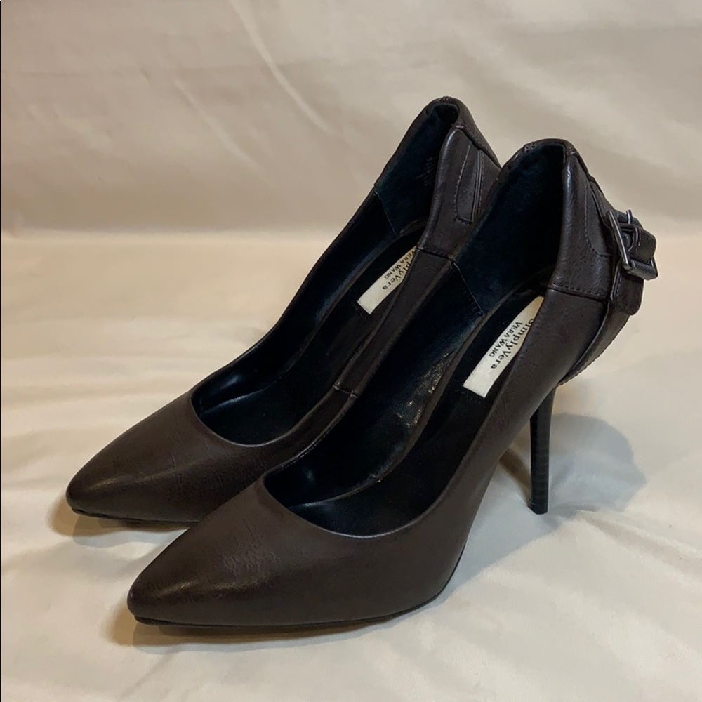 Simply Vera Vera Wang Dark Brown Heels